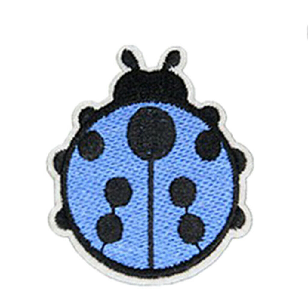 6 Pieces Ladybug Patch Sewing Badge for Jeans Pants Bag Backpack Accessories