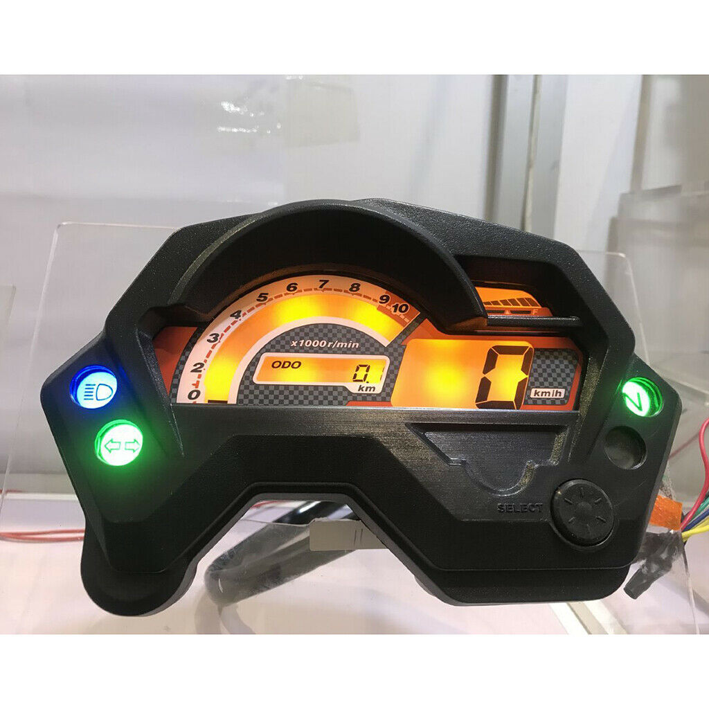Motorcycle Speedometer Digital LCD Tachometer Tachometer For Yamaha FZ16