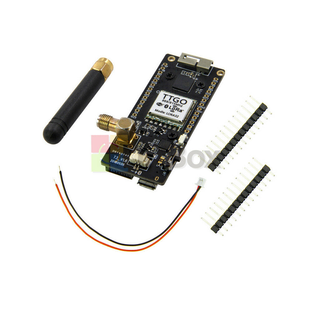 0.96" 868MHZ OLED Wireless Bluetooth Wifi ESP-32 Board Module Lora32 1.8V-3.7V