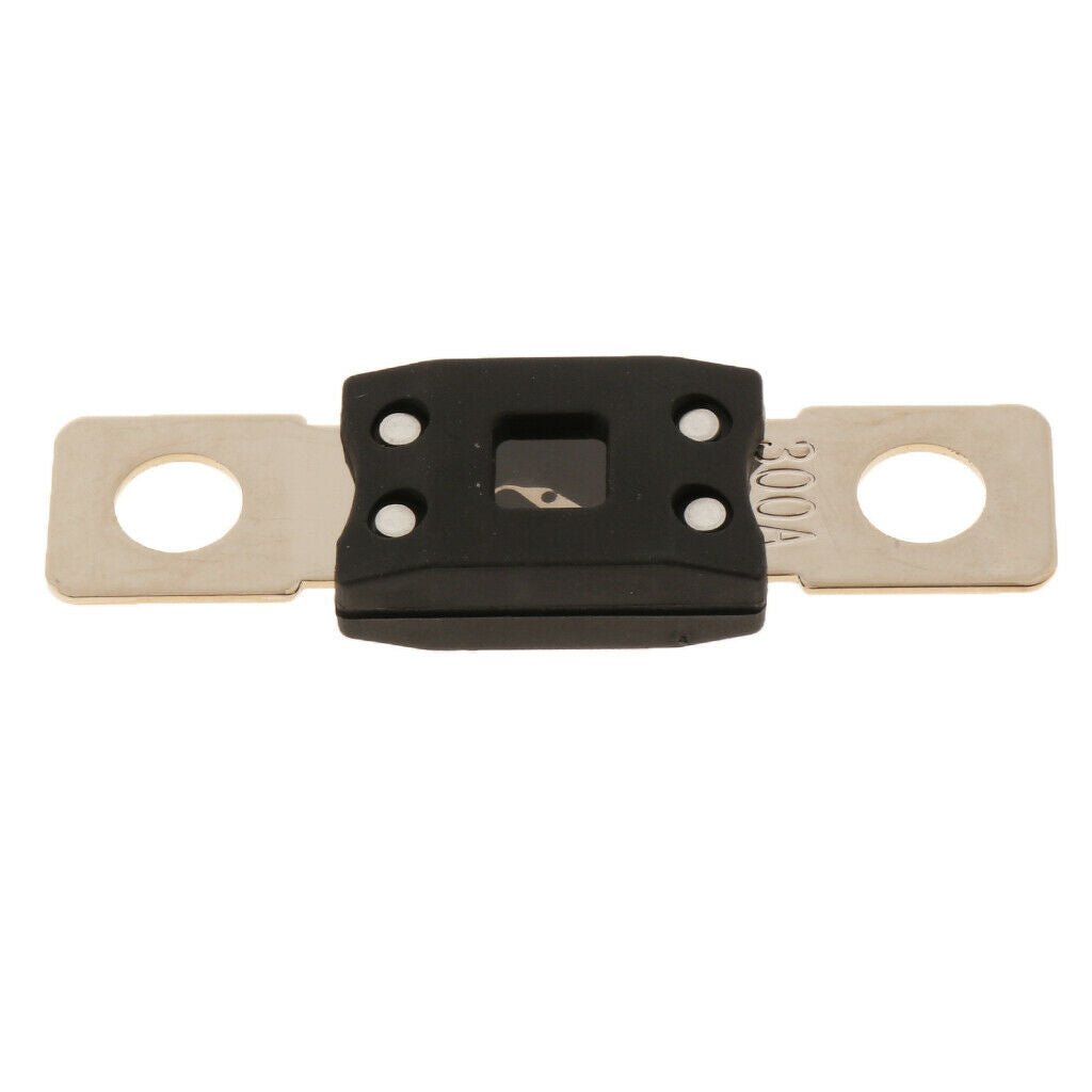 2Pieces MEGA Bolt-on Fuse 300A+2Pieces MEGA Fuse Holder for RV/Marine/Van