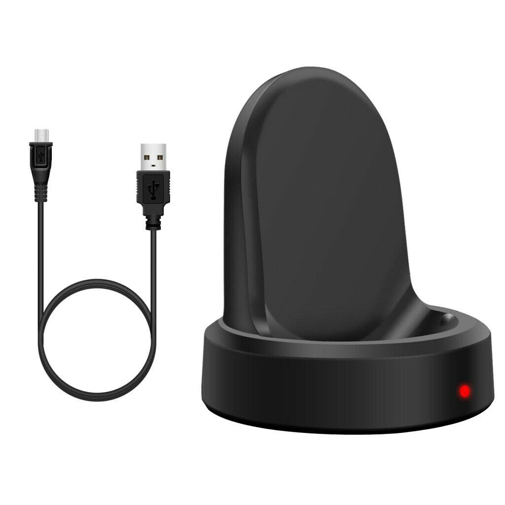 Black Wireless Charging Desktop Charger Dock for Gear   / Frontier