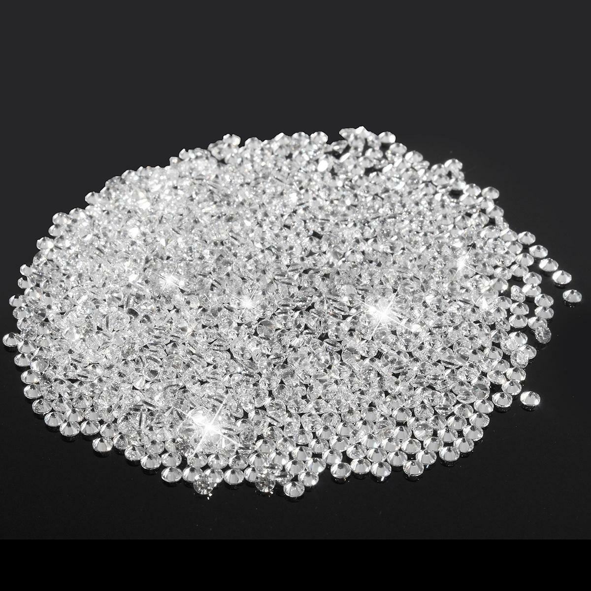 1000pcs AAA 2mm Round Loose Clear Cubic Zirconia Stone Jewellery Ring Pendants