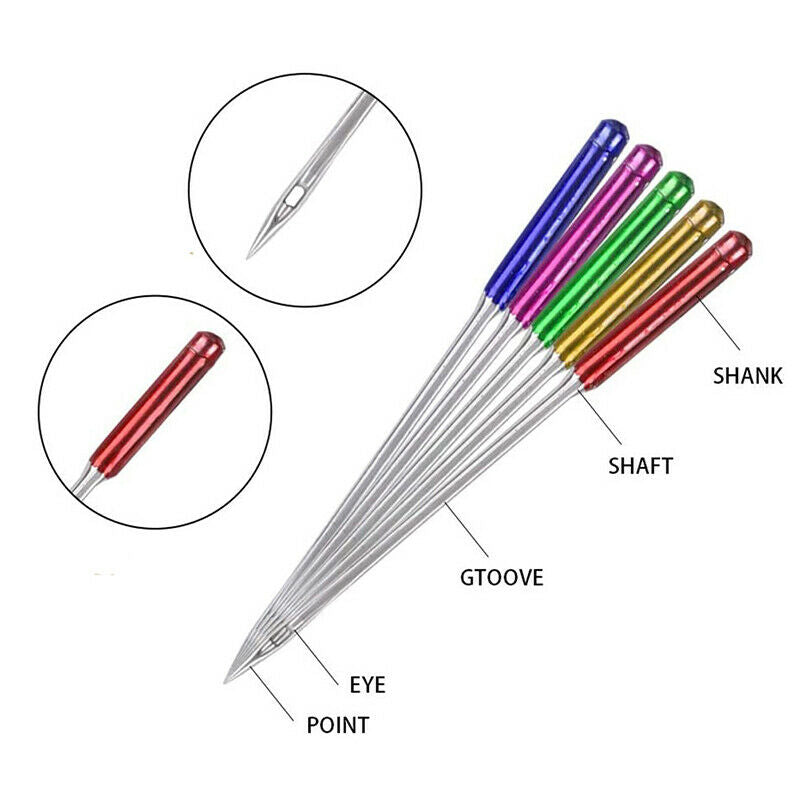 15pcs Sewing Machine Needles Universal Regular Point Machine Needles