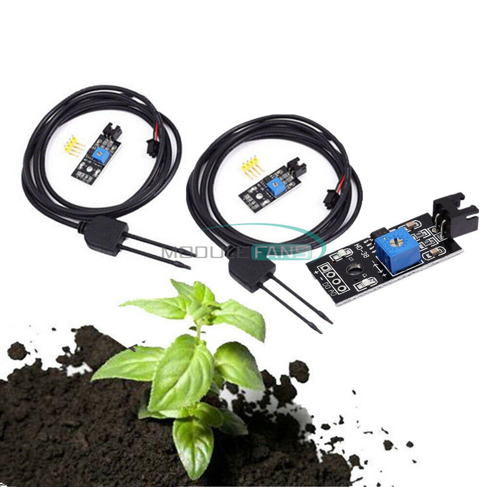 Soil Humidity Hygrometer Moisture Detector Sensor + Corrosion Resistance Probe