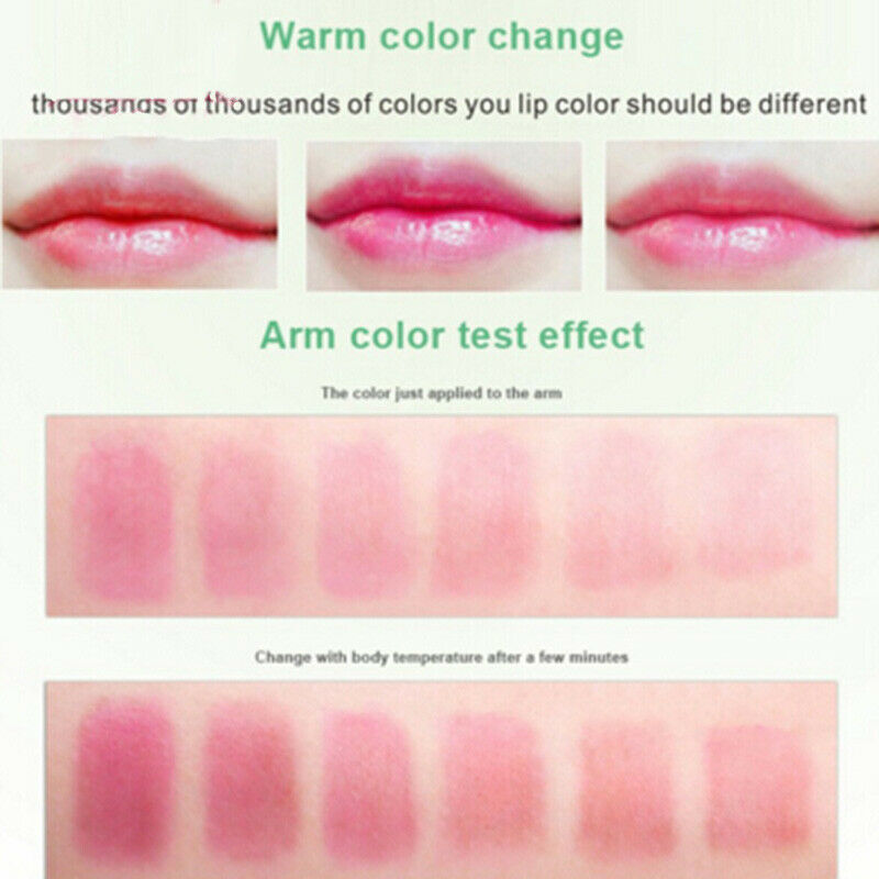 Natürlicher Aloe Lippenbalsam,lang anhaltend,Farbtemperaturänderung OZBD