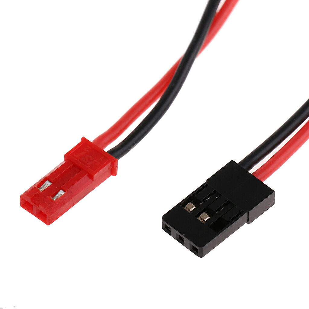 6 Pieces JST to JR Plug Female/Male Battery Charge Adapter Conversion Cable