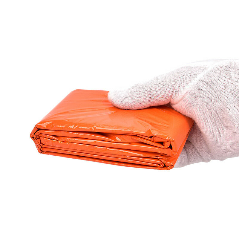 Outdoor Portable Emergency Foil Waterproof Rescue Space Thermal Sleeping Bag Tt