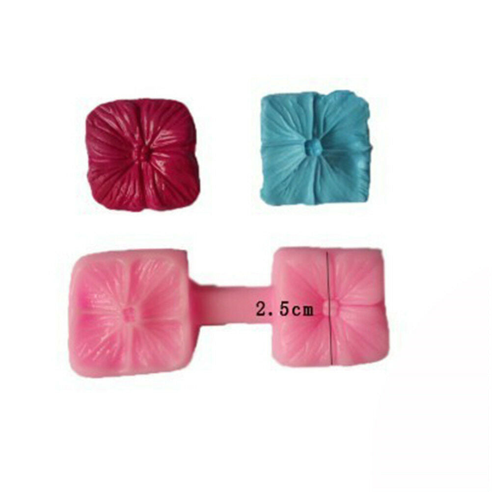 Square Flower Petal Silicone Fondant Cake Chocolate Decorating Baking Mol.l8