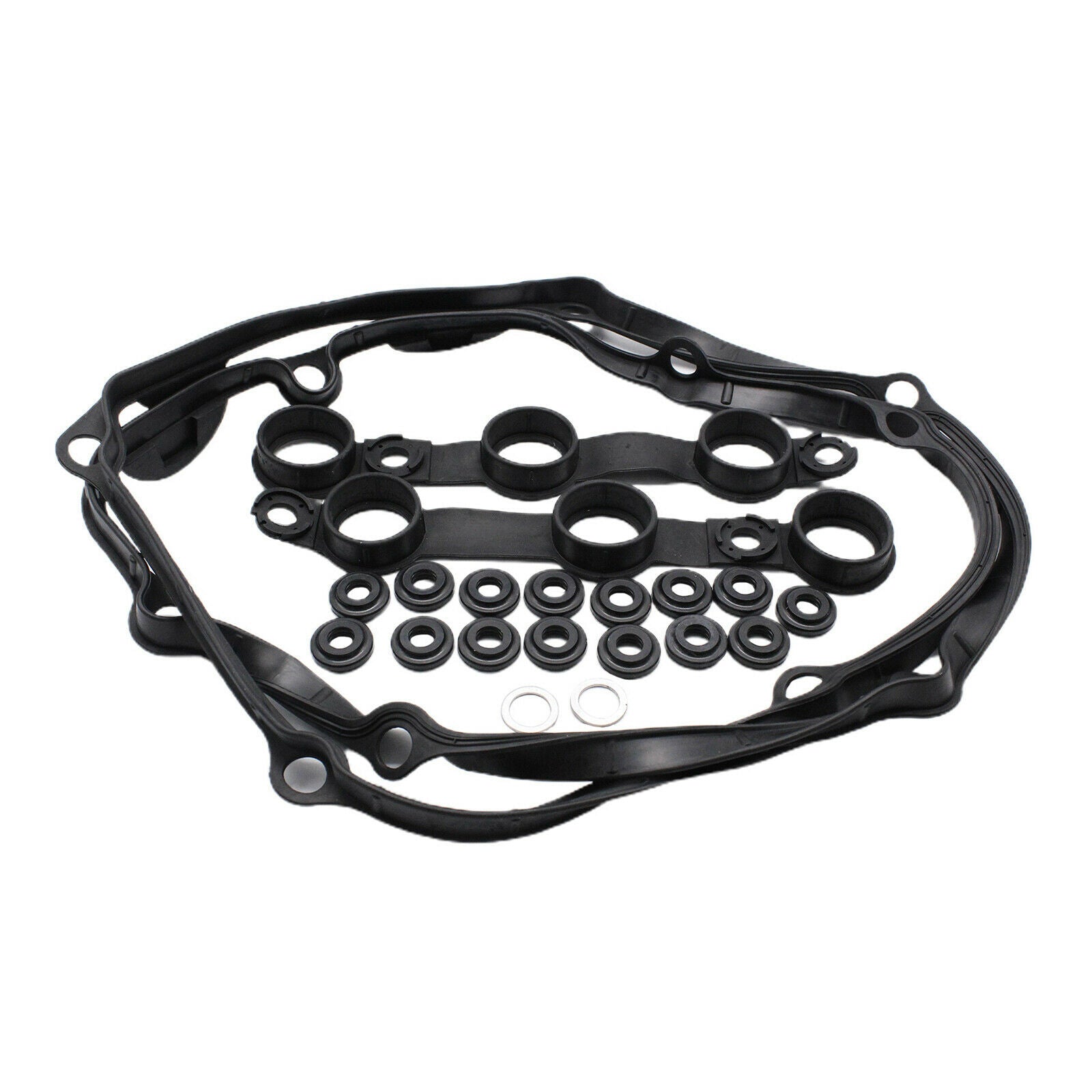 Plastic Valve Cover Gasket Set for BMW E46 E39 E36 E53 Replacement Parts Acc
