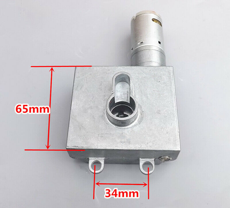 1pcs DC 12V Worm Gear Motor Forward and reverse high speed geared motor