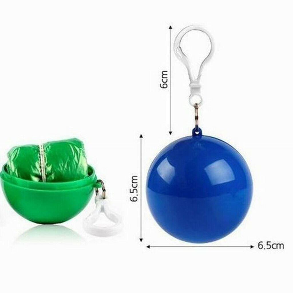 Adults Disposable Poncho Cycling Gardening Travel Hood Ball Rain Coat White
