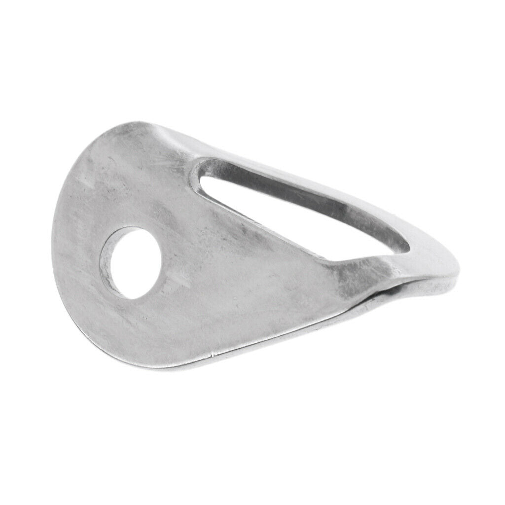 2x 3/8" 25KN Stainless Steel Bolt Hanger for Belay   Rigging Climbing
