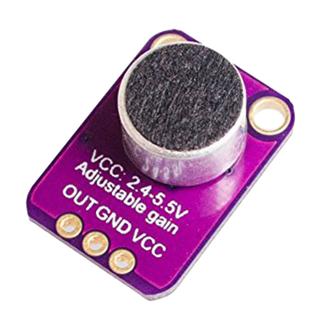 DIY Sensor Module Electret Microphone Amplifier 2.4-5V DC For