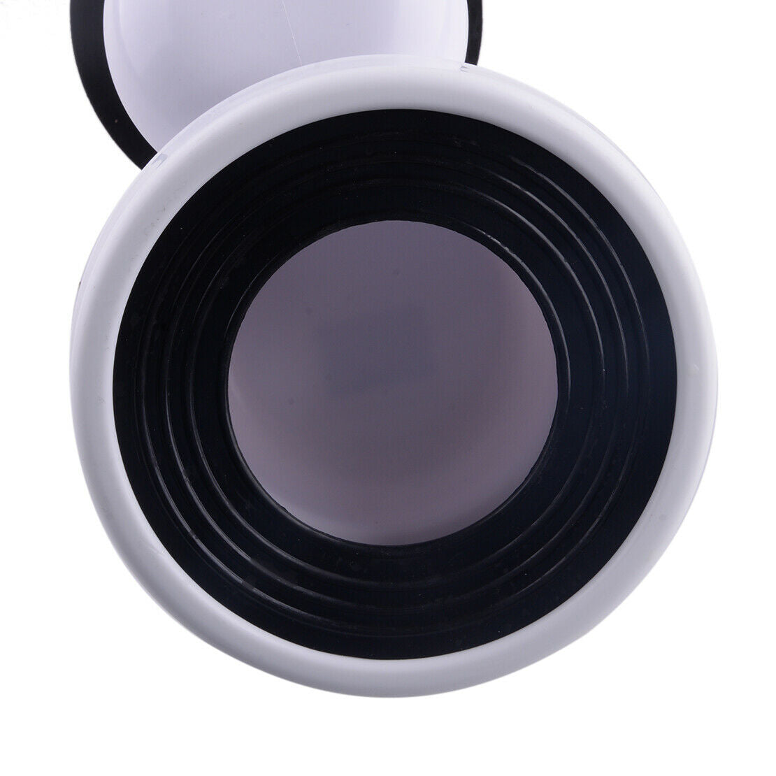 100mm Offset WC Toilet Misaligned Pan Connector Bowl Smooth Soil Pipe C1