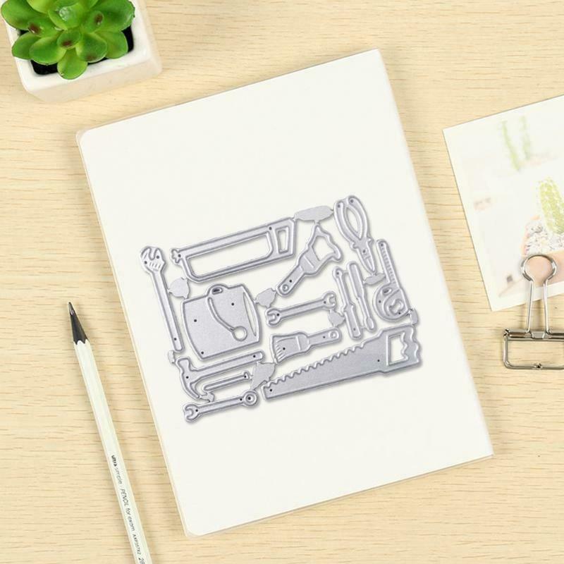 Cutting Dies Stencil Durable Carbon Steel Diecuts Handmade Hardware Tools DIY