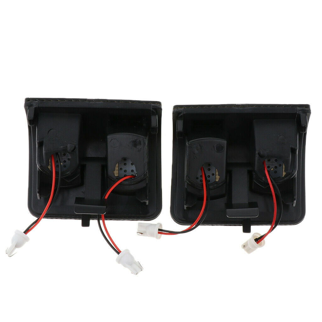 White LED Signal Towing Side Mirror Turn Signal Light for Ford 250 F350 F450