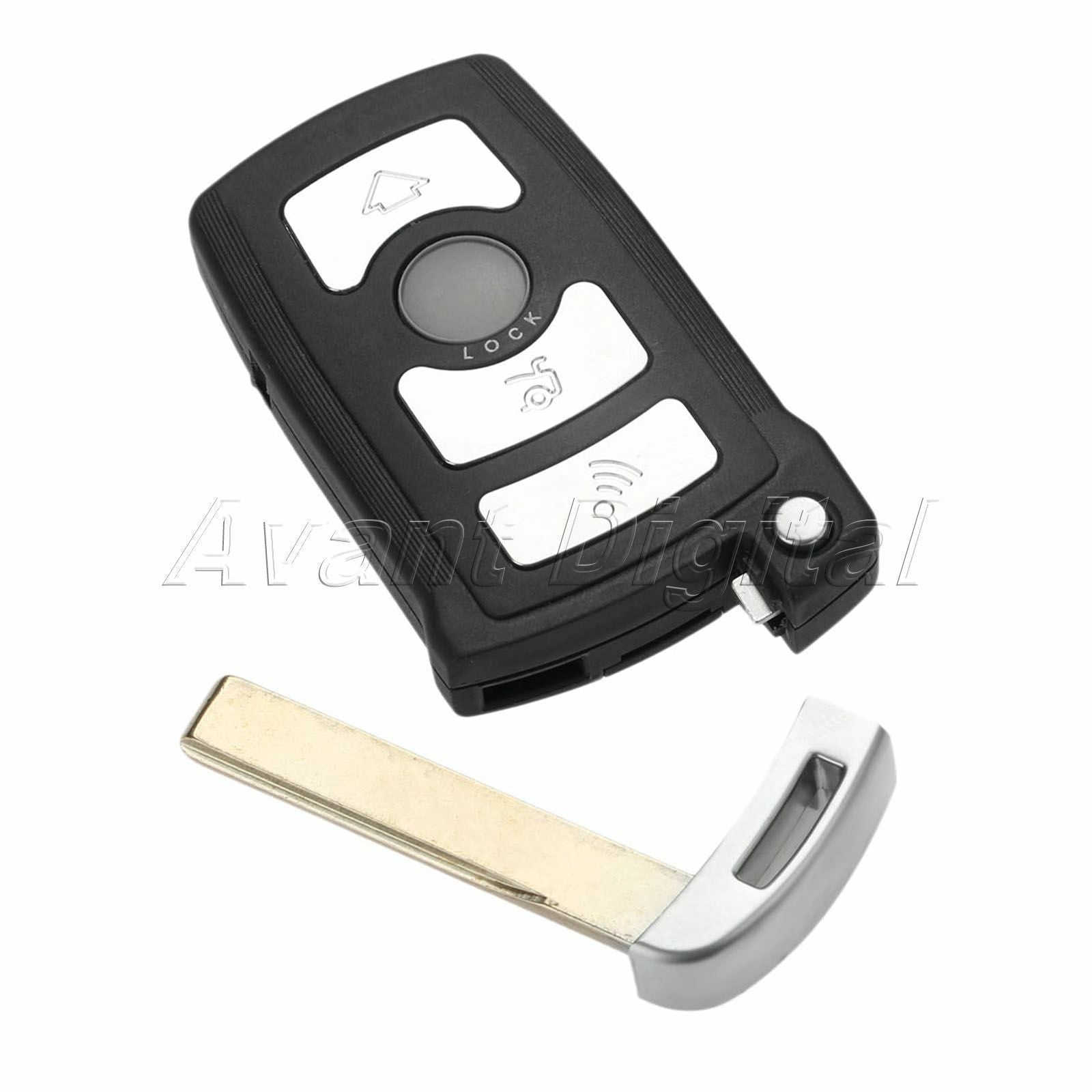 1Pc Remote Key 4 Buttons 315MHz PCF7952 PCF7945 Chip FOR 7 SERIES 730/740