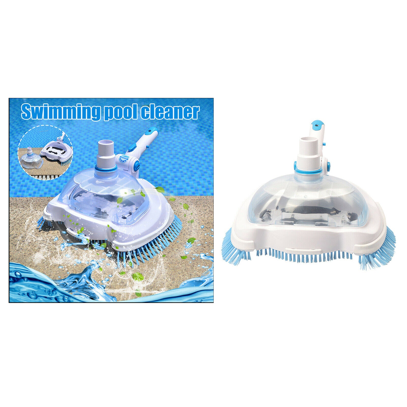 Swimming Pool Vacuum Cleaning Head Rotatable Hose Adapter Swimming Pool