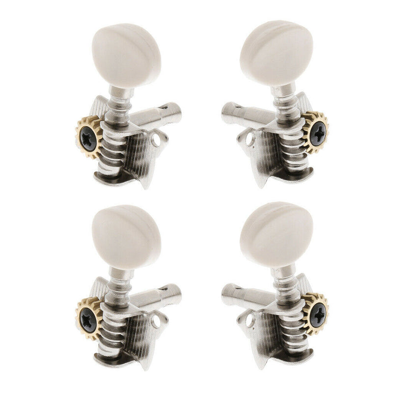 4PCS 2L2R Open Tuning Pegs Machine Heads for Ukulele 4 String Guitar Accessory