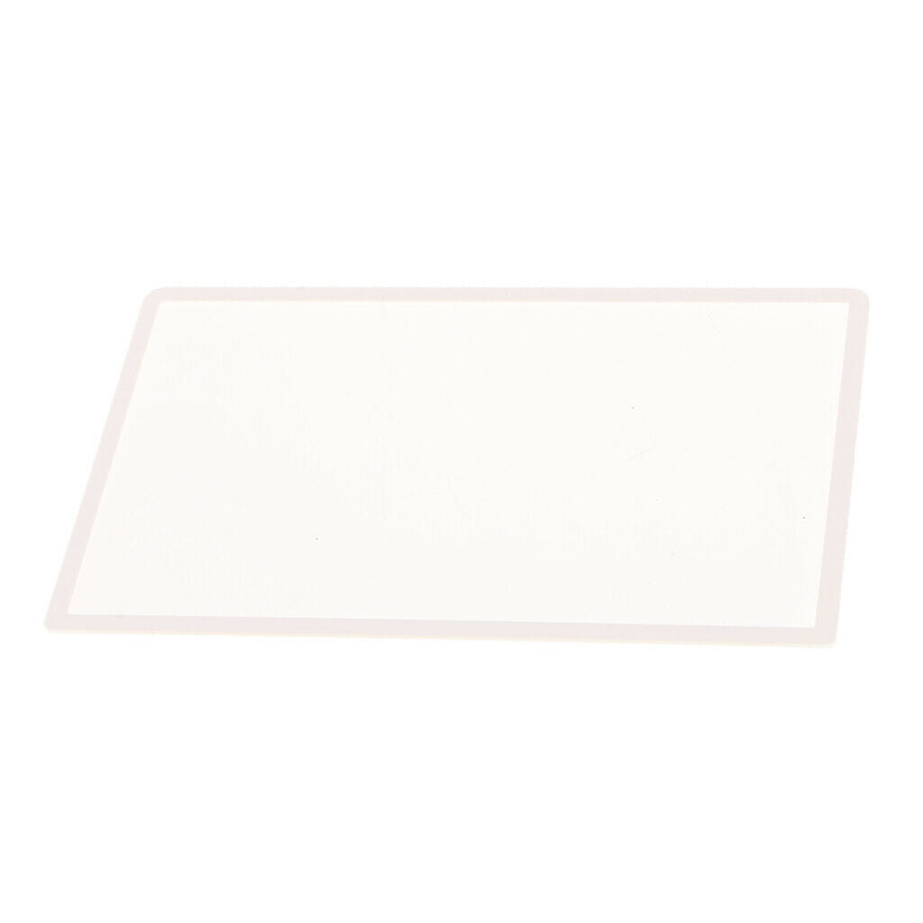 Top Screen Protector LCD Cover Lens Replacement For Nintendo 3DS XL LL White