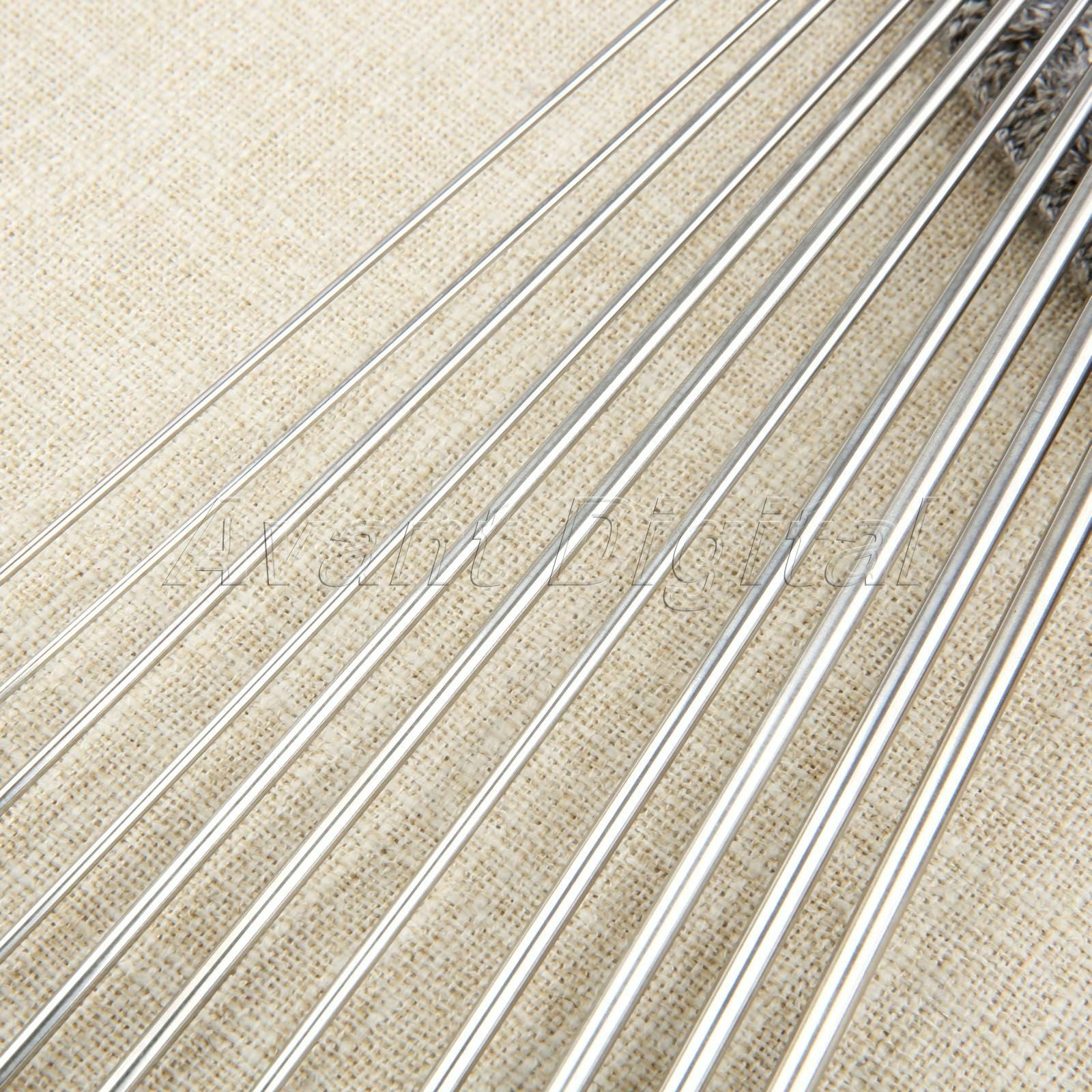 36cm 44 Sizes Stainless Steel Double Pointed Weaving Needles Knitting Needles