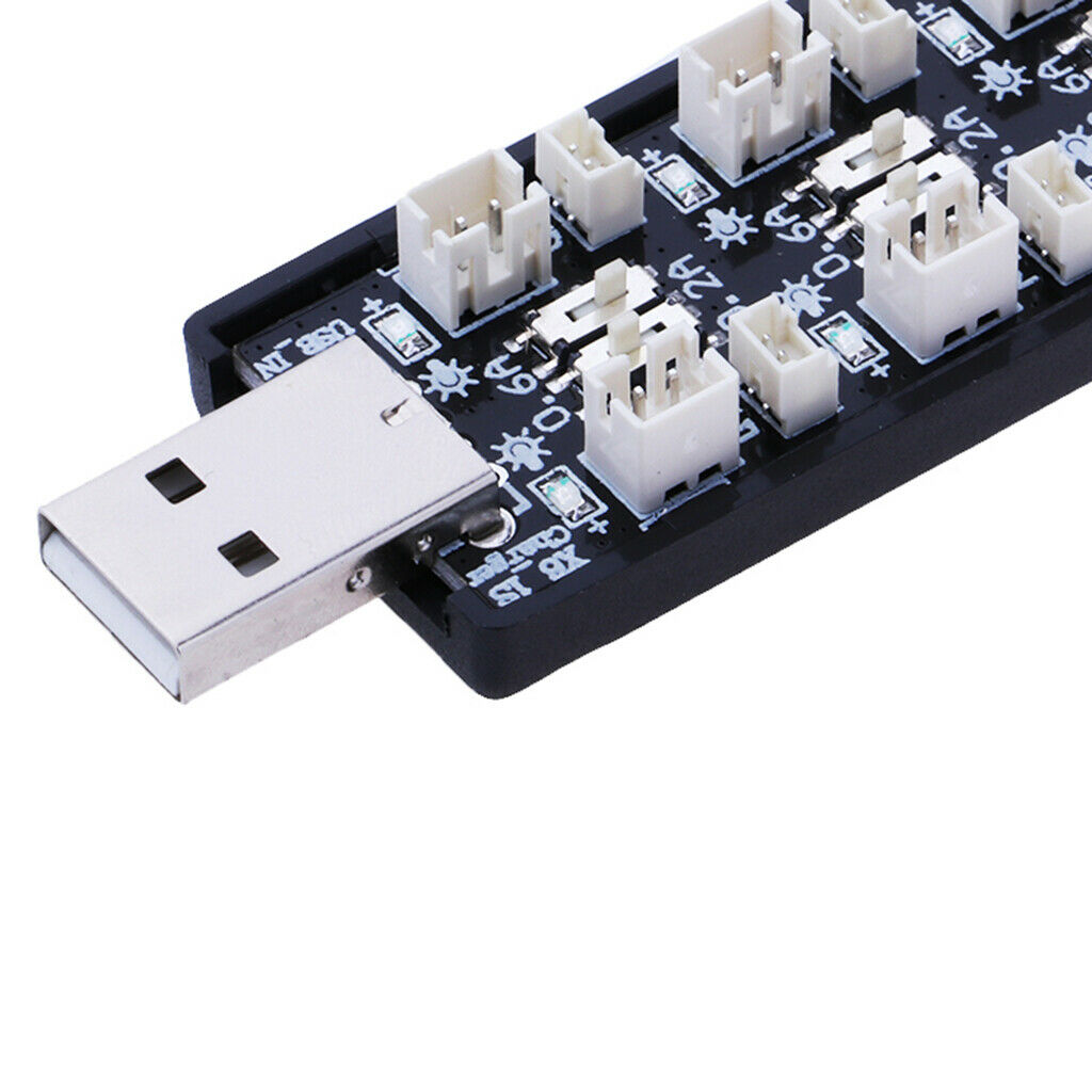 1S LiPo Battery USB Charger Board 500mA Micro JST 1.25 JST-PH 2.0 mCX mCPX