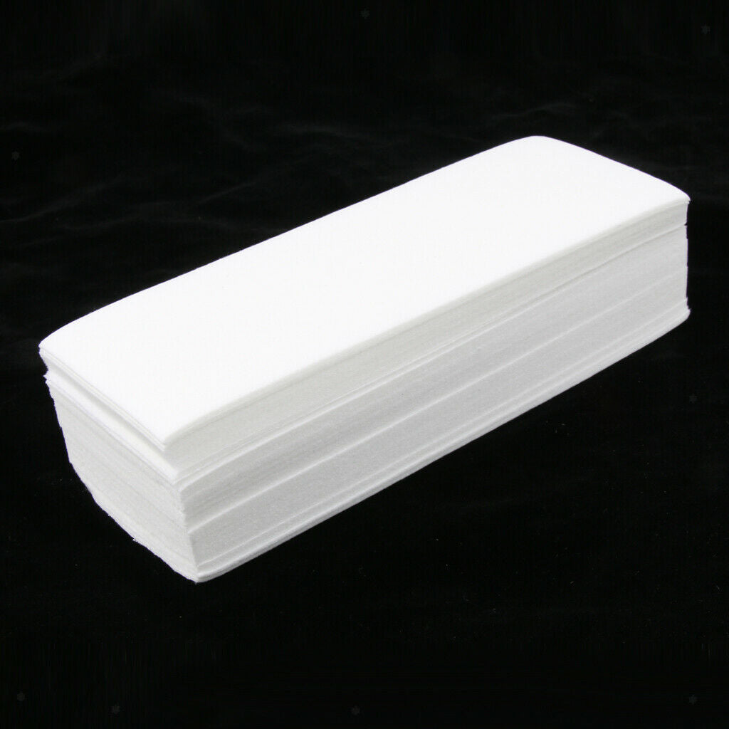 100Pcs Disposable Wax Strip Epilating Tape Depilatory Paper Nonwoven Wax Strip