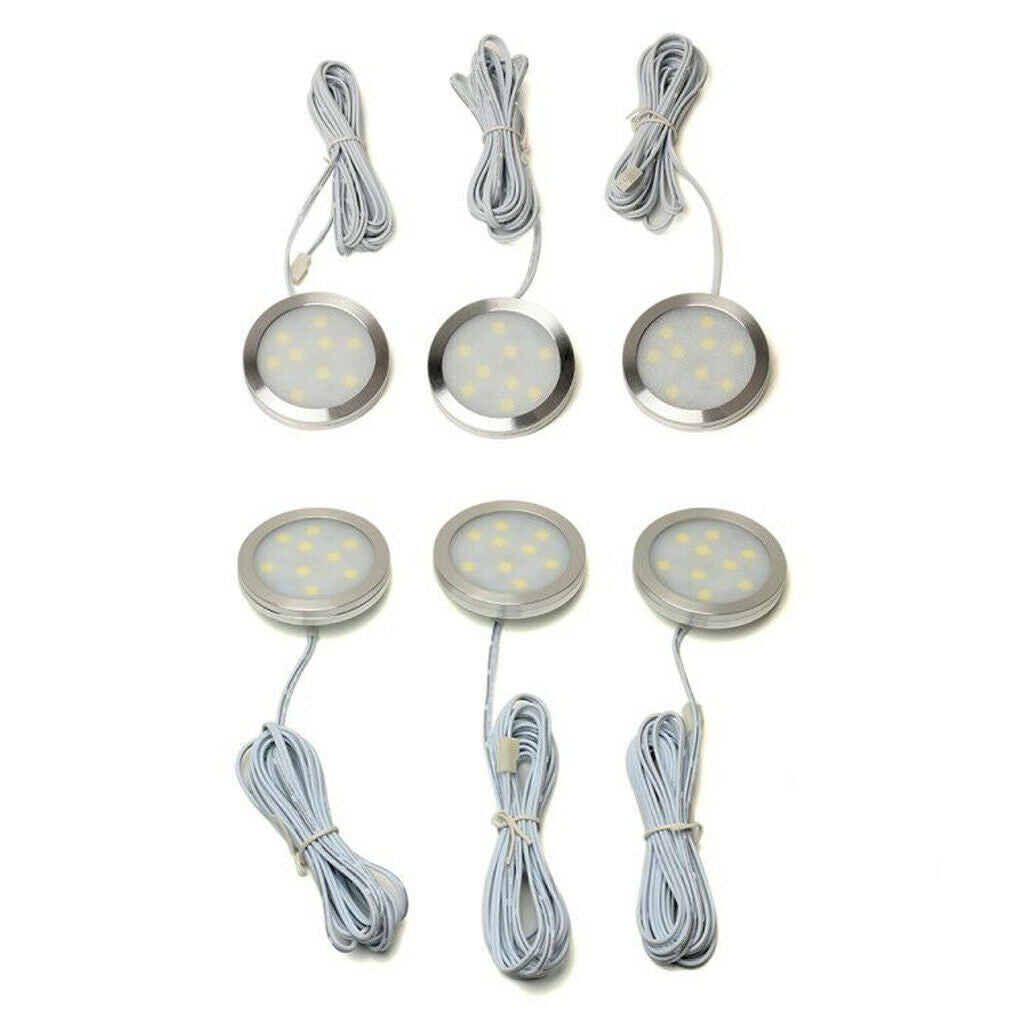6 Pieces LED Dome Interior Light for RV T4 T5 Camper Truck Caravan Motorhome