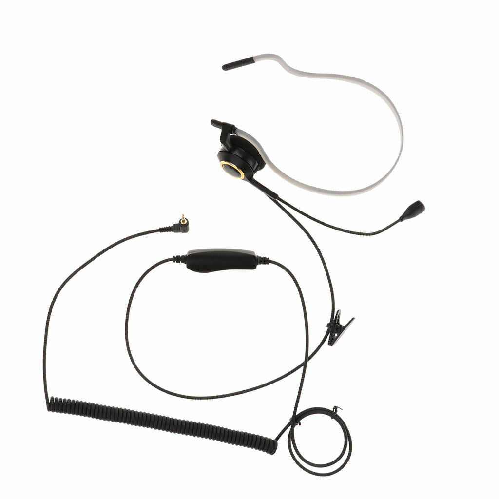 Call center headset with microphone 3.5 mm headset with
