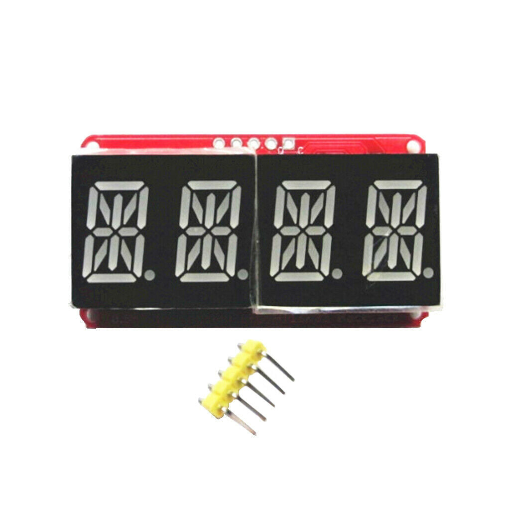 4 Digit 0.5inch Digital Red Tube Segment LED Display Module Constant-current