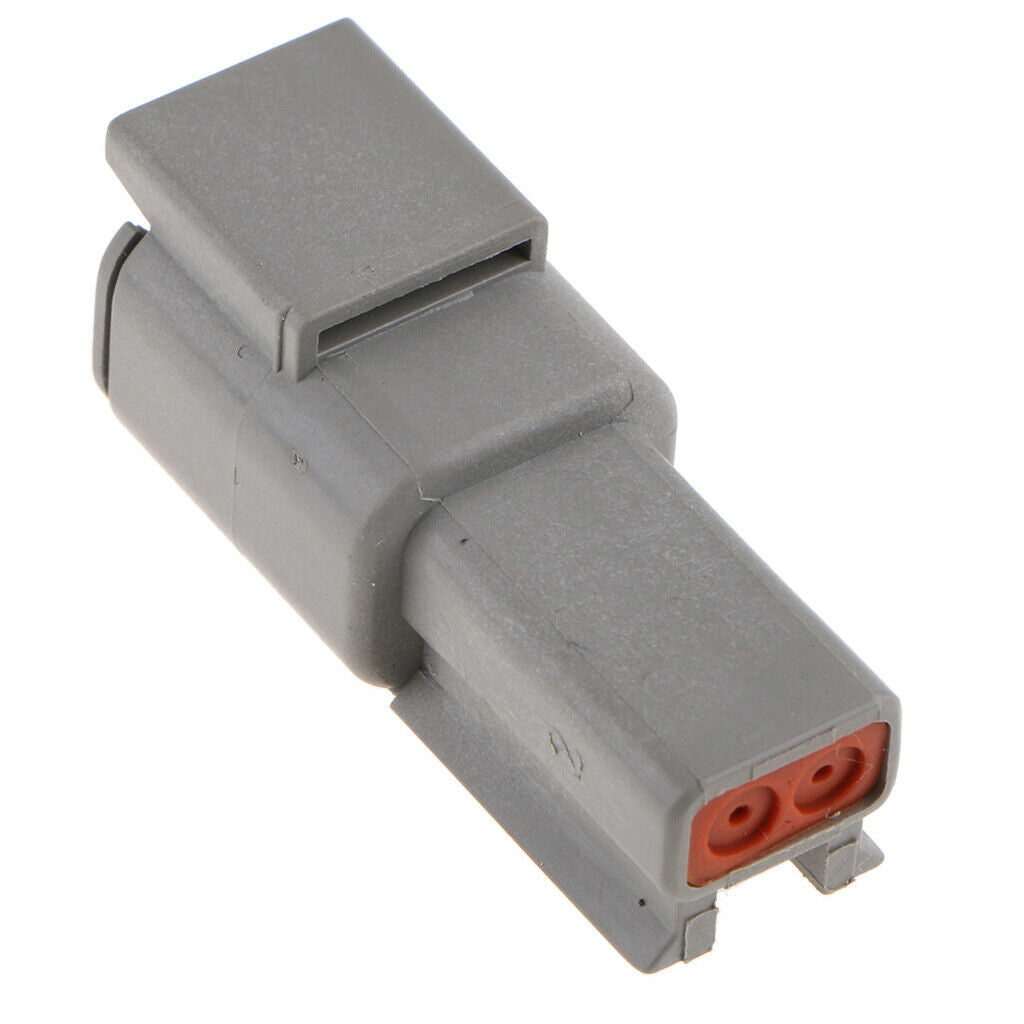 1 Set 20A Waterproof 2Pins Sealed Electrical Wire Connector Plug Terminals