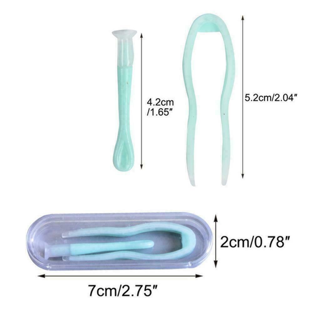 Contact Lens Applicator Inserter Tool Kit Candy Colors Helper Case