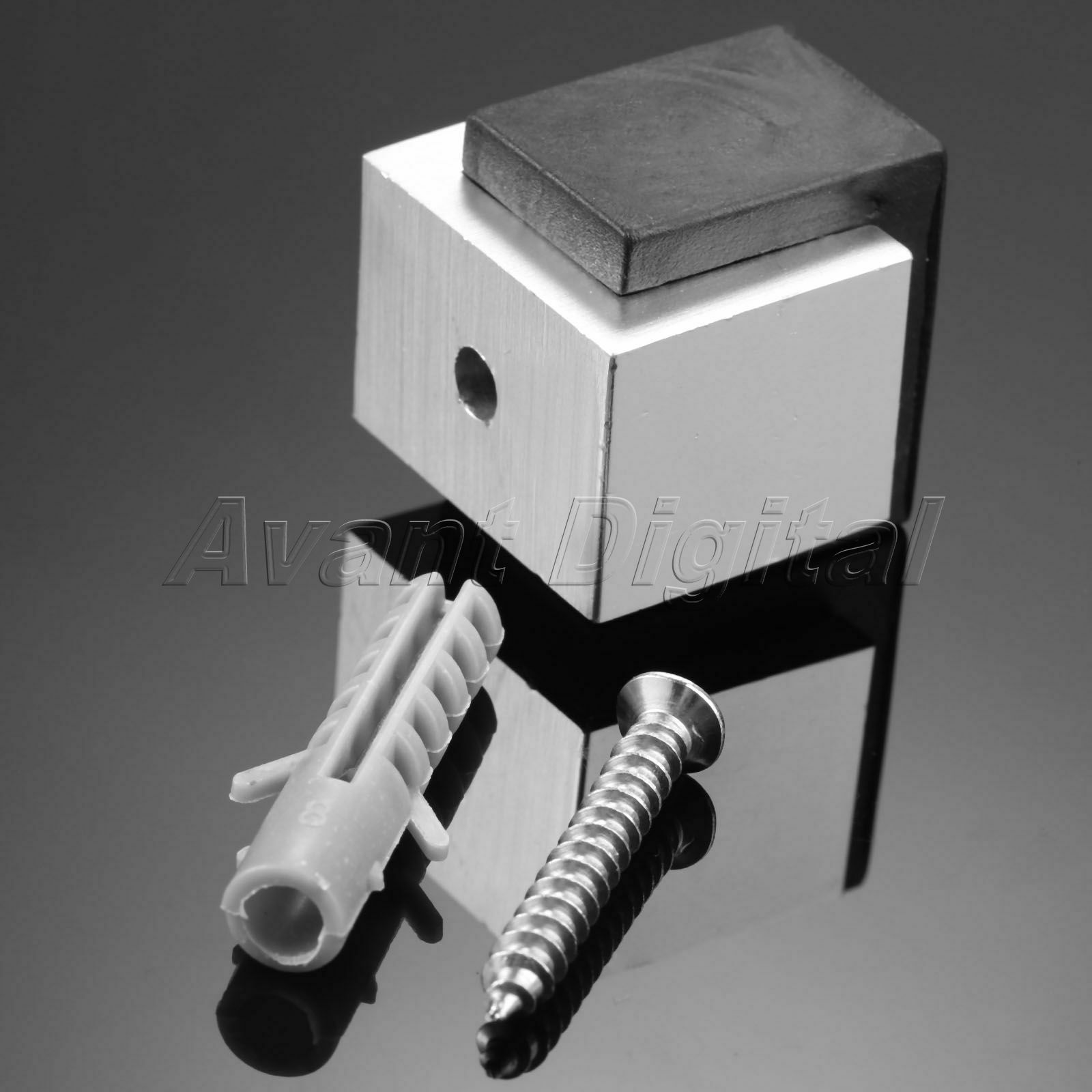 Furniture Hardware Doorstop Wood Door Holder Toilet Glass Floor Knob Stopper 1X