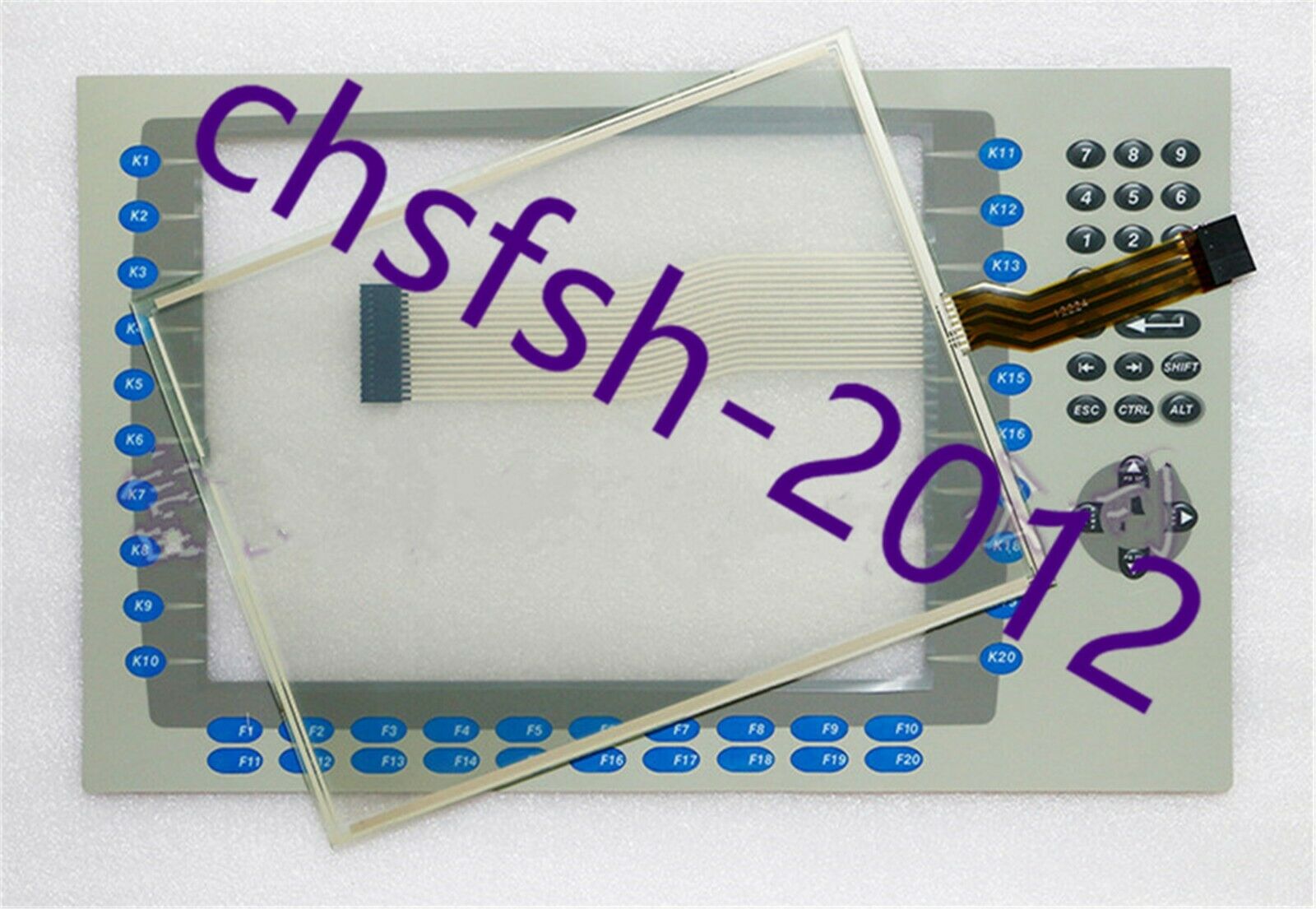 1 pcs New IN Box Allen-Bradley 2711P-B12C4D2 touch screen glass + button film