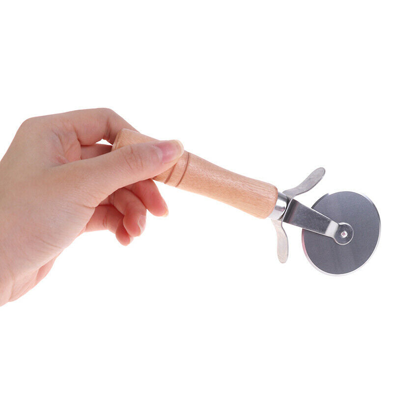 Stainless Steel Pizza Single Wheel Cut Tools Diameter 6CM Household Pizza.l8