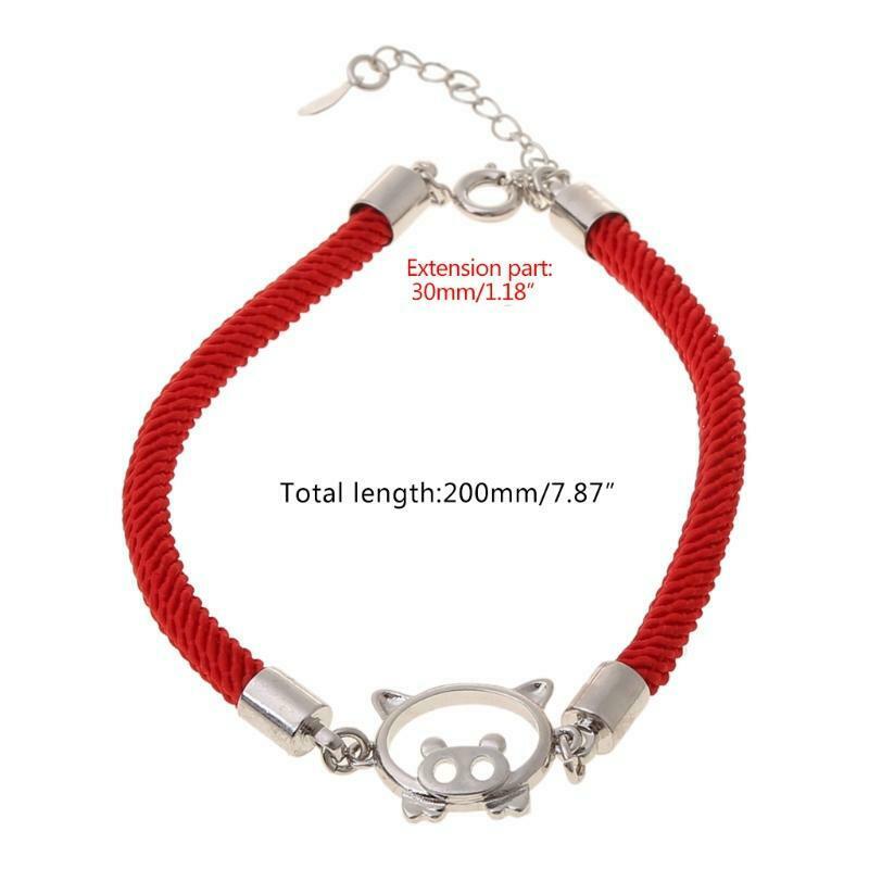 2019 New Year New Bracelet Pig Lucky Red Rope High Quality Bracelets Wild