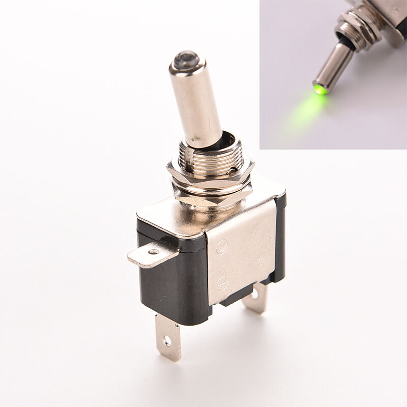 Green LED Lighted Toggle Switch Rocker 12V 20A ON OFF Car Truck ATV Airpla.l8