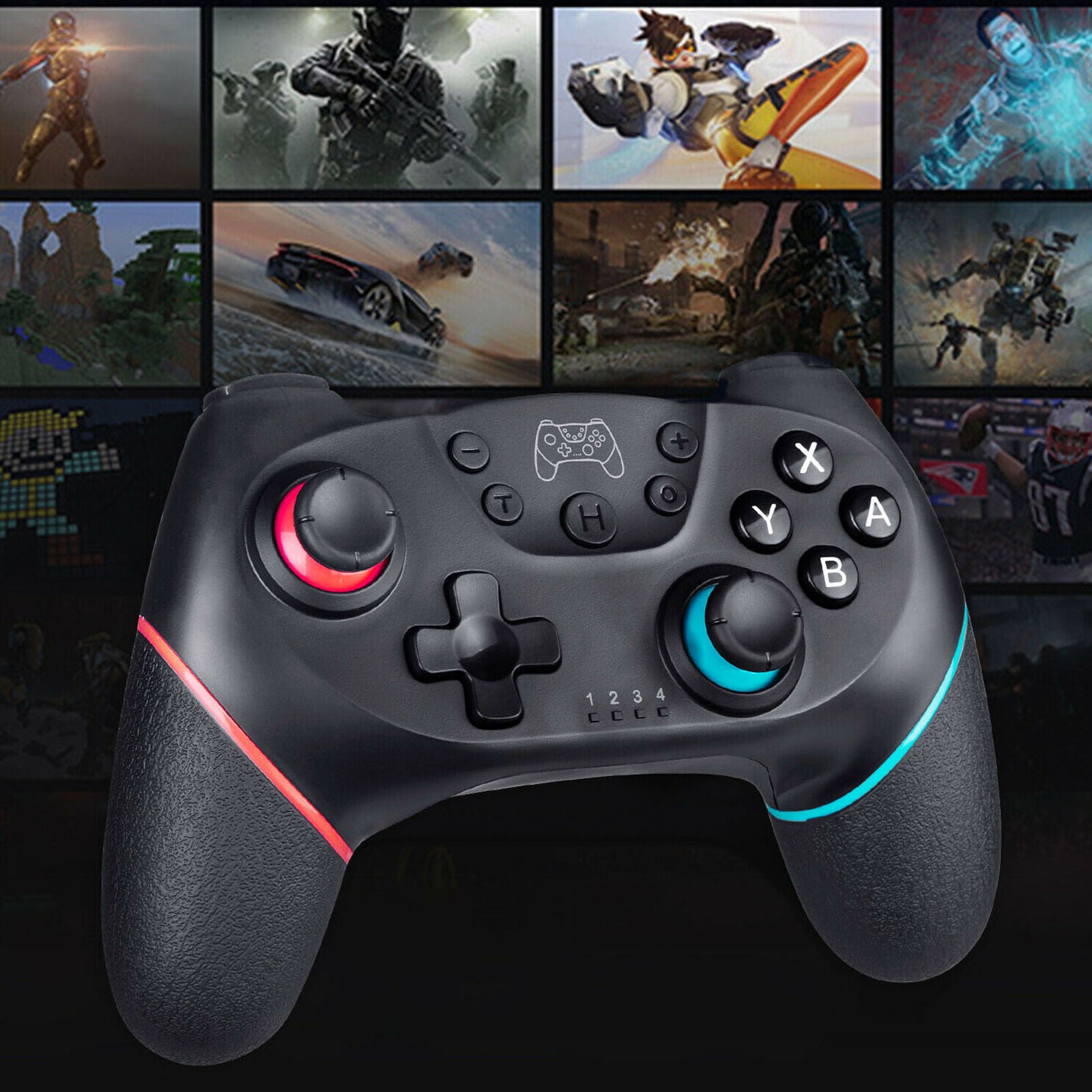 For Nintendo Switch Wireless Pro Controller Gamepad Joypad Joystick Remote New