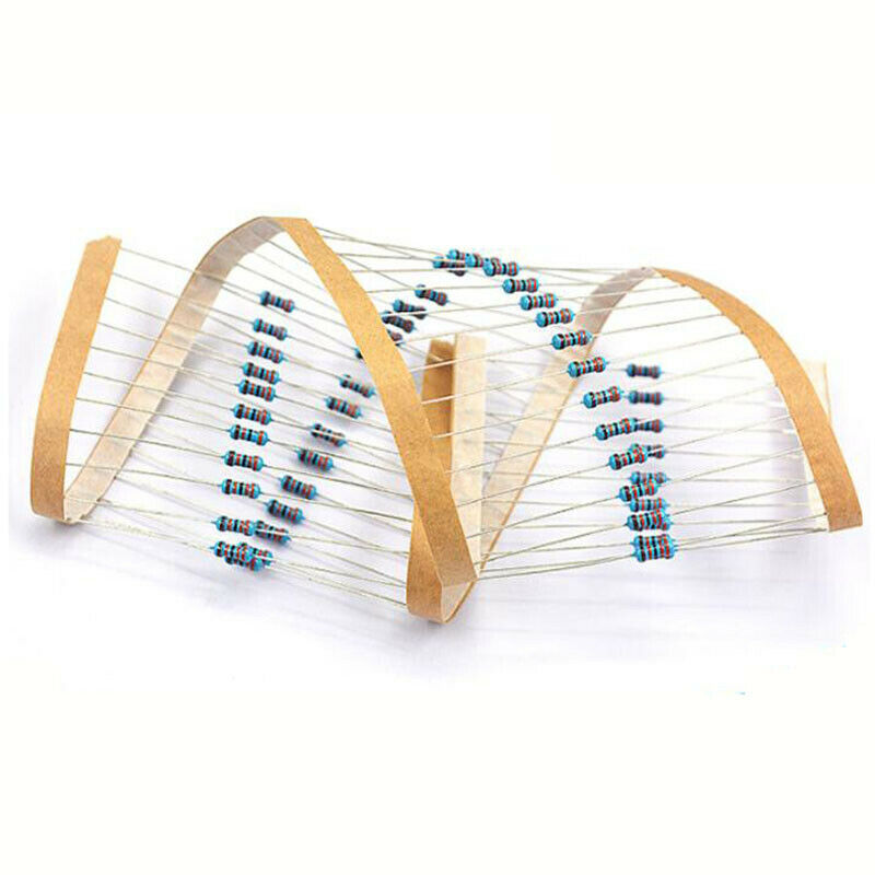 230pcs 5% 1/4W Watt Metal Film Resistors 12R to 180R Ohm/Ω 23 Assortment Kit