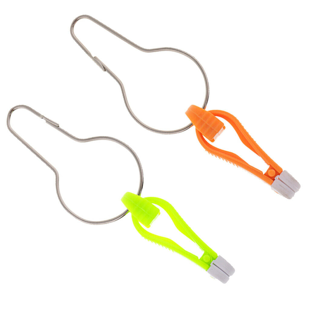 2pcs Power Grip Release Clip for Planer Board Fishing, Downrigger, Outrigger,