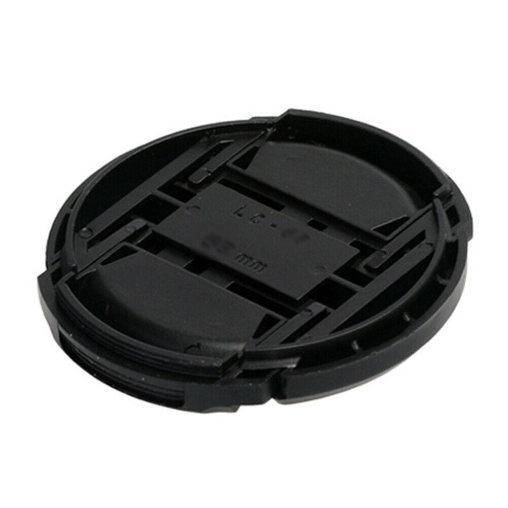 49mm Durable Front Lens  Hood Cover Snap-on With Rope for   Camera