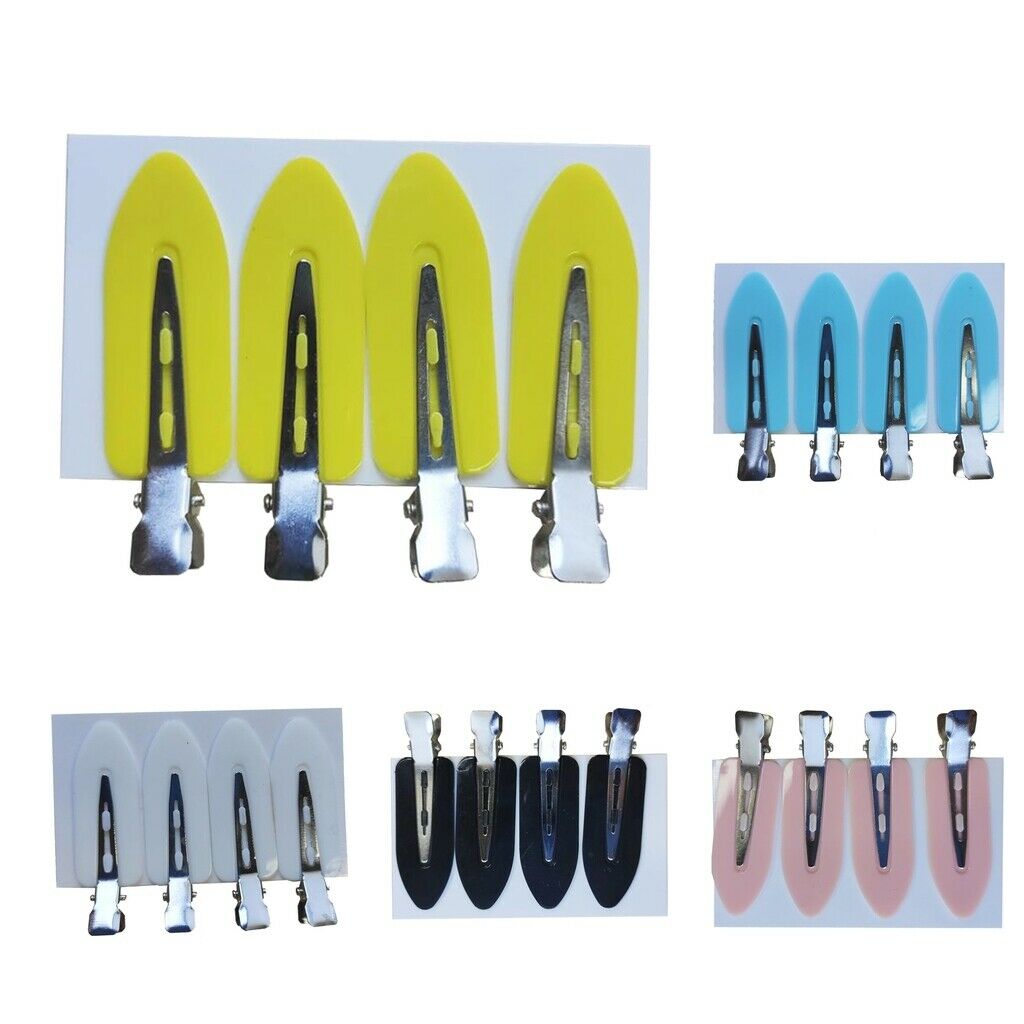 20pc Plastic Seamless No Bend Clips Hairdressing Bangs Waves Clip Barrettes