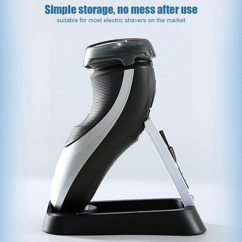 Shaver Holder Folding Anti-Slip Water Drainage Base Stand With Cleaning B.l8