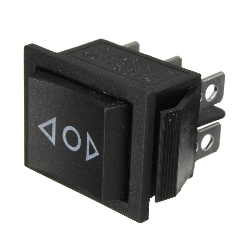 Universal Car Power Window Switch 6pin 250V/10A 125V/15A ON/OFF/ON Rocker