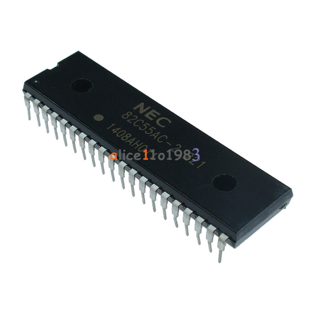 5PCS UPD82C55AC-2 / 82C55AC-2 DIP-40PIN IC