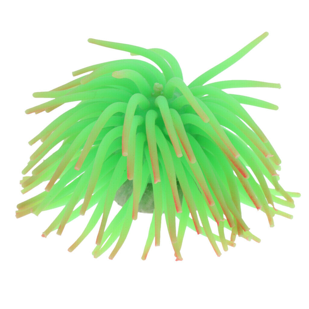 Aquarium Fish Tank Landscape Silicone Artificial Coral Ornaments Decor #2