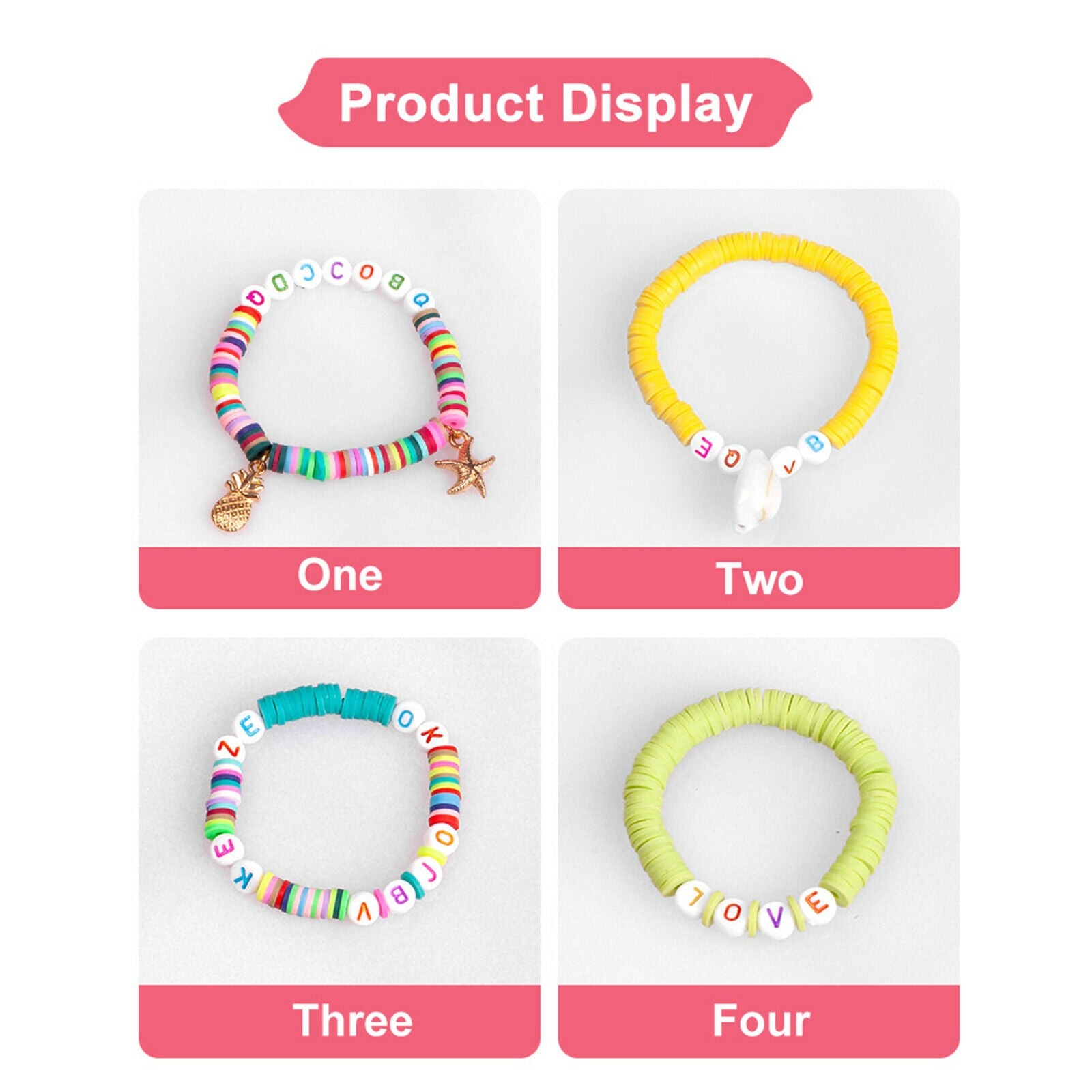 All in One 6mm Jewellery Making Set Findings Handmade DIY Beading Crafting