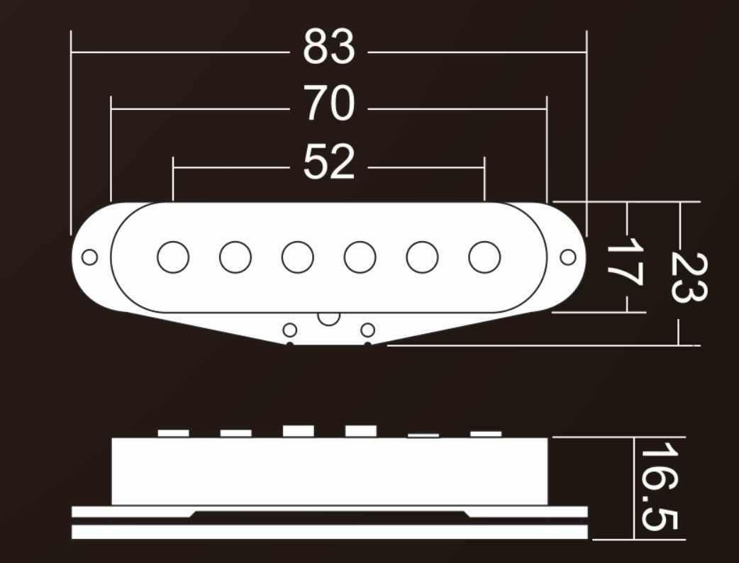 Set of 3 N/M/B White Alnico 5 Single Coil Pickups ST Strat SSS Pickup Set