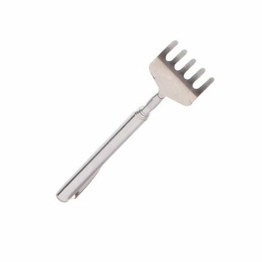 Top Metal Stainless Steel Back Scratcher Telescopic Extendable Claw Extender 6"
