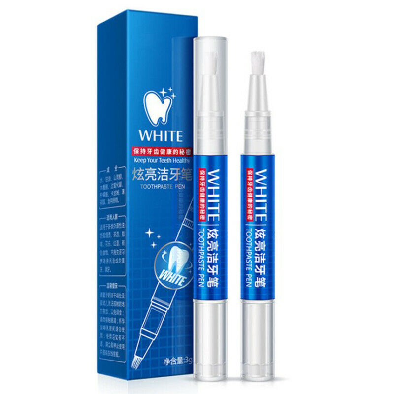 1pc Magic Natural Teeth Whitening Gel Pen Cleaning Remove Stains Care Too.l8